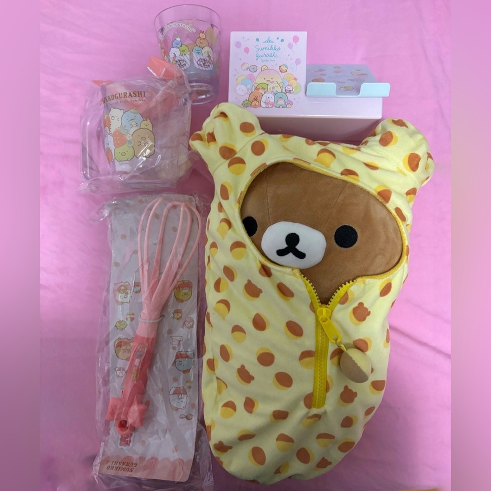 San-x Sumikko Gurashi bundle lot ft. Rilakkuma